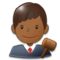 Juge Homme: Peau Moyennement Foncée Juge Homme: Peau Moyennement Foncée