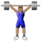 Homme Haltérophile: Peau Moyenne Homme Haltérophile: Peau Moyenne