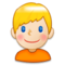 Homme: Peau Claire, Cheveux Blonds Homme: Peau Claire, Cheveux Blonds
