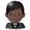 Employé De Bureau: Peau Foncée Employé De Bureau: Peau Foncée