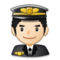 Pilote Homme: Peau Claire Pilote Homme: Peau Claire