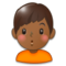 Homme Qui Boude: Peau Moyennement Foncée Homme Qui Boude: Peau Moyennement Foncée