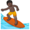 Surfeur: Peau Foncée Surfeur: Peau Foncée