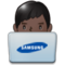 Informaticien: Peau Foncée Informaticien: Peau Foncée