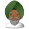 Homme En Turban: Peau Moyennement Foncée Homme En Turban: Peau Moyennement Foncée