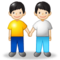 Deux Hommes Se Tenant La Main: Peau Claire Deux Hommes Se Tenant La Main: Peau Claire