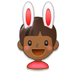 Hommes Avec Des Oreilles De Lapin: Peau Moyennement Foncée Hommes Avec Des Oreilles De Lapin: Peau Moyennement Foncée