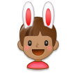 Hommes Avec Des Oreilles De Lapin: Peau Moyenne Hommes Avec Des Oreilles De Lapin: Peau Moyenne