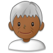Homme Âgé: Peau Moyennement Foncée Homme Âgé: Peau Moyennement Foncée