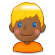 Personne: Peau Moyennement Foncée, Cheveux Blonds Personne: Peau Moyennement Foncée, Cheveux Blonds