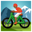 Personne En VTT: Peau Moyennement Foncée Personne En VTT: Peau Moyennement Foncée