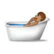 Personne Prenant Un Bain: Peau Moyenne Personne Prenant Un Bain: Peau Moyenne