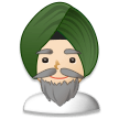 Personne En Turban: Peau Claire Personne En Turban: Peau Claire