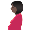 Femme Enceinte: Peau Foncée Femme Enceinte: Peau Foncée