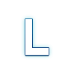 Symbole Indicateur Régional Lettre L Symbole Indicateur Régional Lettre L
