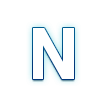 Symbole Indicateur Régional Lettre N Symbole Indicateur Régional Lettre N