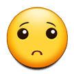 Visage Légèrement Mécontent Visage Légèrement Mécontent