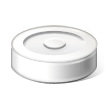 Pion blanc du jeu de dames Pion blanc du jeu de dames