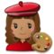 Artiste Femme: Peau Moyenne Artiste Femme: Peau Moyenne
