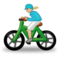 Cycliste Femme: Peau Moyennement Claire Cycliste Femme: Peau Moyennement Claire