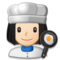 Cuisinière: Peau Claire Cuisinière: Peau Claire