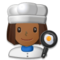 Cuisinière: Peau Moyennement Foncée Cuisinière: Peau Moyennement Foncée