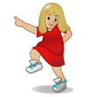 Danseuse: Peau Moyennement Claire Danseuse: Peau Moyennement Claire