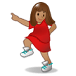 Danseuse: Peau Moyenne Danseuse: Peau Moyenne