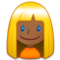 Femme: Peau Moyennement Foncée, Cheveux Blonds Femme: Peau Moyennement Foncée, Cheveux Blonds