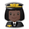 Pilote Femme: Peau Foncée Pilote Femme: Peau Foncée