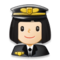 Pilote Femme: Peau Claire Pilote Femme: Peau Claire
