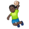 Handballeuse: Peau Foncée Handballeuse: Peau Foncée