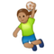 Handballeuse: Peau Moyenne Handballeuse: Peau Moyenne