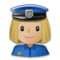 Policière: Peau Moyennement Claire Policière: Peau Moyennement Claire