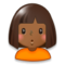 Femme Qui Boude: Peau Moyennement Foncée Femme Qui Boude: Peau Moyennement Foncée
