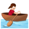 Rameuse Dans Une Barque Rameuse Dans Une Barque