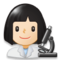 Scientifique Femme: Peau Claire Scientifique Femme: Peau Claire