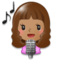 Chanteuse: Peau Moyenne Chanteuse: Peau Moyenne