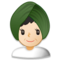 Femme En Turban: Peau Claire Femme En Turban: Peau Claire