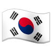 Vlajka: Jižní Korea Vlajka: Jižní Korea