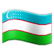 Vlajka: Uzbekistán Vlajka: Uzbekistán