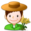 Muž farmář Muž farmář