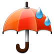 Deštník s dešťovými kapkami Deštník s dešťovými kapkami