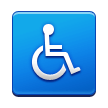 Symbol invalidního vozíku Symbol invalidního vozíku