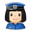 Policistka: Světlý Odstín Pleti Policistka: Světlý Odstín Pleti