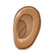 Oreille: Peau Moyenne Oreille: Peau Moyenne