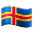 Drapeau: Îles Åland Drapeau: Îles Åland