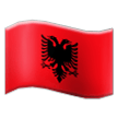 Drapeau: Albanie Drapeau: Albanie