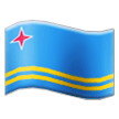 Drapeau: Aruba Drapeau: Aruba