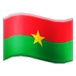 Drapeau: Burkina Faso Drapeau: Burkina Faso